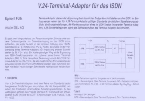 V24 Terminal Adapter